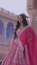 Load and play video in Gallery viewer, Keisha Lehenga Set
