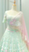 Load and play video in Gallery viewer, Jezebel Lehenga set
