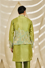 Load image into Gallery viewer, Green Alpine Waistcoat Set
