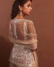 Load image into Gallery viewer, Champagne Sequin Sharara Set
