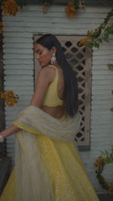 Load and play video in Gallery viewer, Tuscan Sun Lehenga Set

