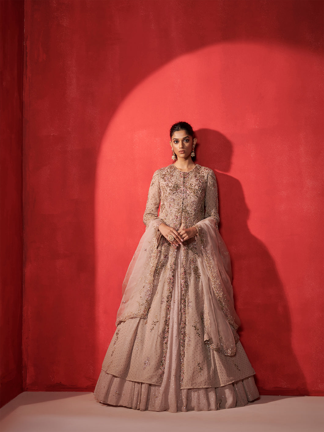 Isla Jacket And Lehenga Set