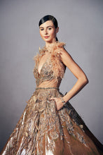 Load image into Gallery viewer, Cléa Lurex Bridal gown
