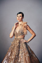 Load image into Gallery viewer, Cléa Lurex Bridal gown
