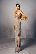 Load image into Gallery viewer, Hazel Column Gown

