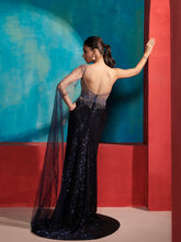 Load image into Gallery viewer, Amber Saree Gown

