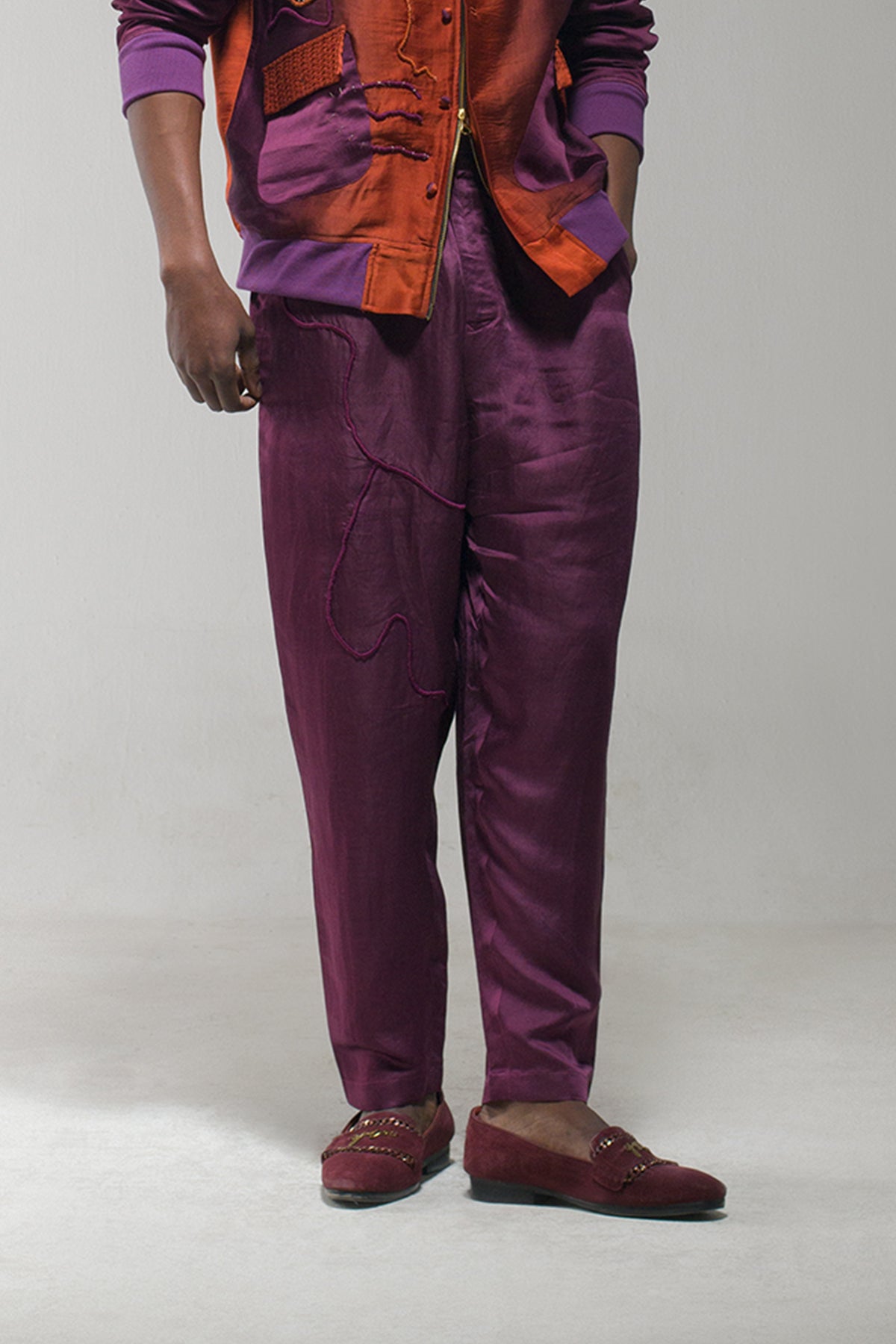 Purple Trousers