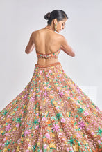 Load image into Gallery viewer, Caramel Multi-Coloured Lehenga Set
