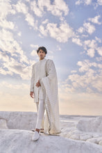 Load image into Gallery viewer, Off-White Kiran Dori Sherwani Set
