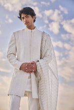 Load image into Gallery viewer, Off-White Kiran Dori Sherwani Set
