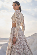 Load image into Gallery viewer, Nude Cream Dori Lehenga Set

