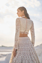 Load image into Gallery viewer, Nude Cream Dori Lehenga Set
