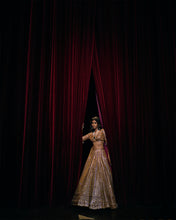 Load image into Gallery viewer, Deep Wine Sequin Lehenga Set
