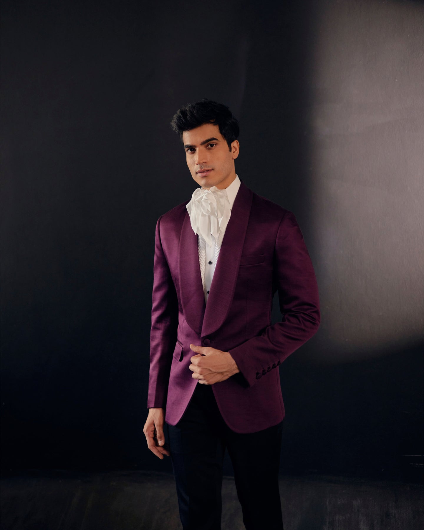 Coral Wine tux