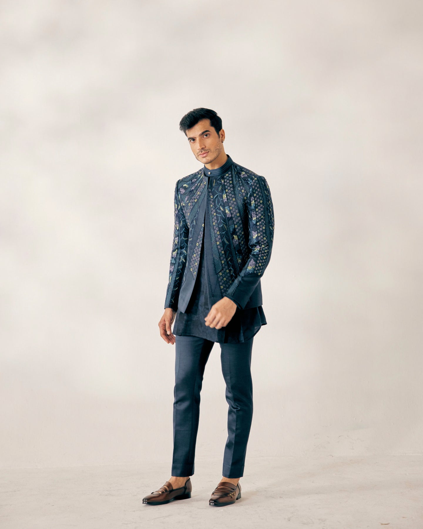 Cubism Short Jacket set