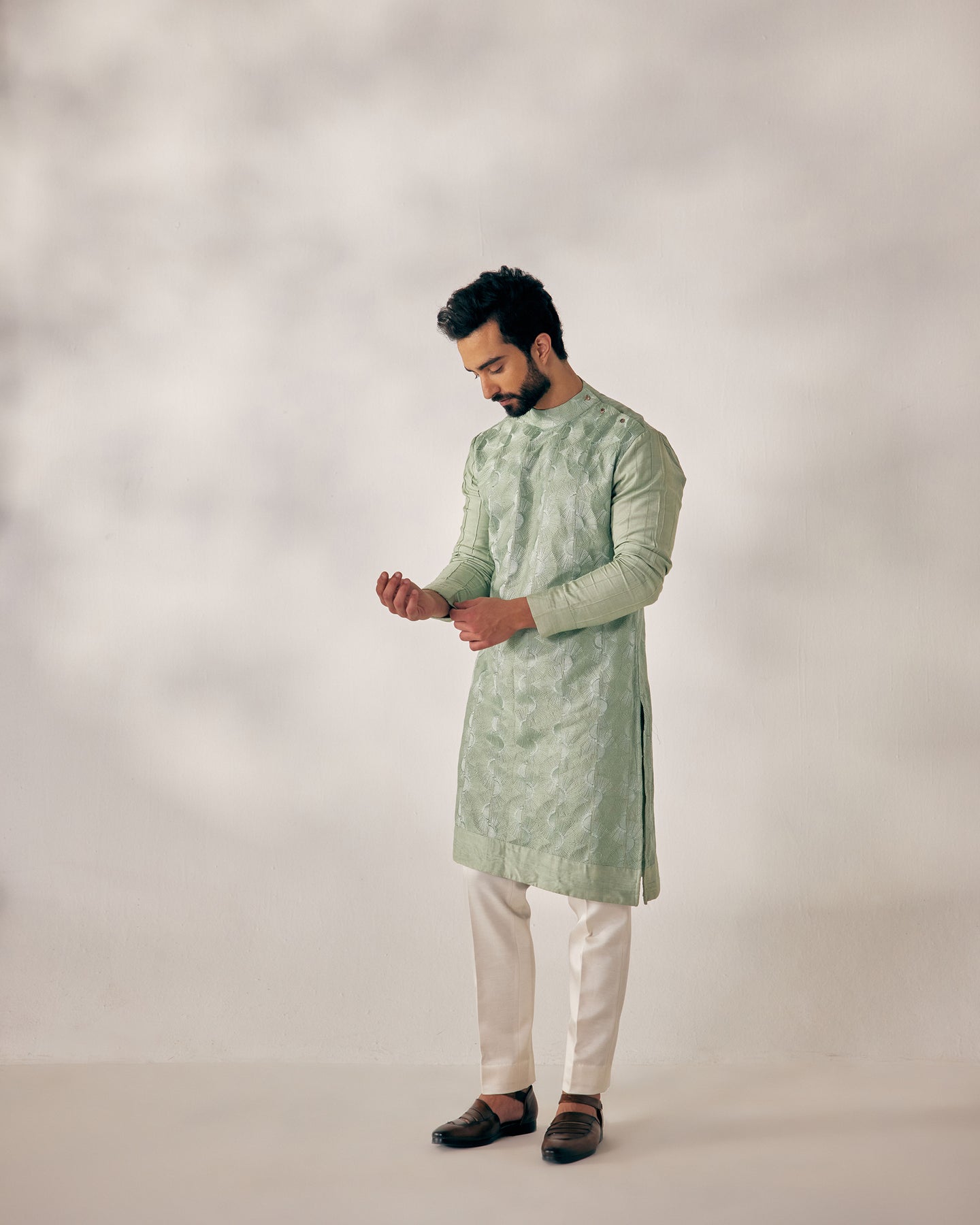 Duckegg Green kurta set