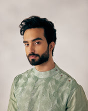 Load image into Gallery viewer, Duckegg Green kurta set
