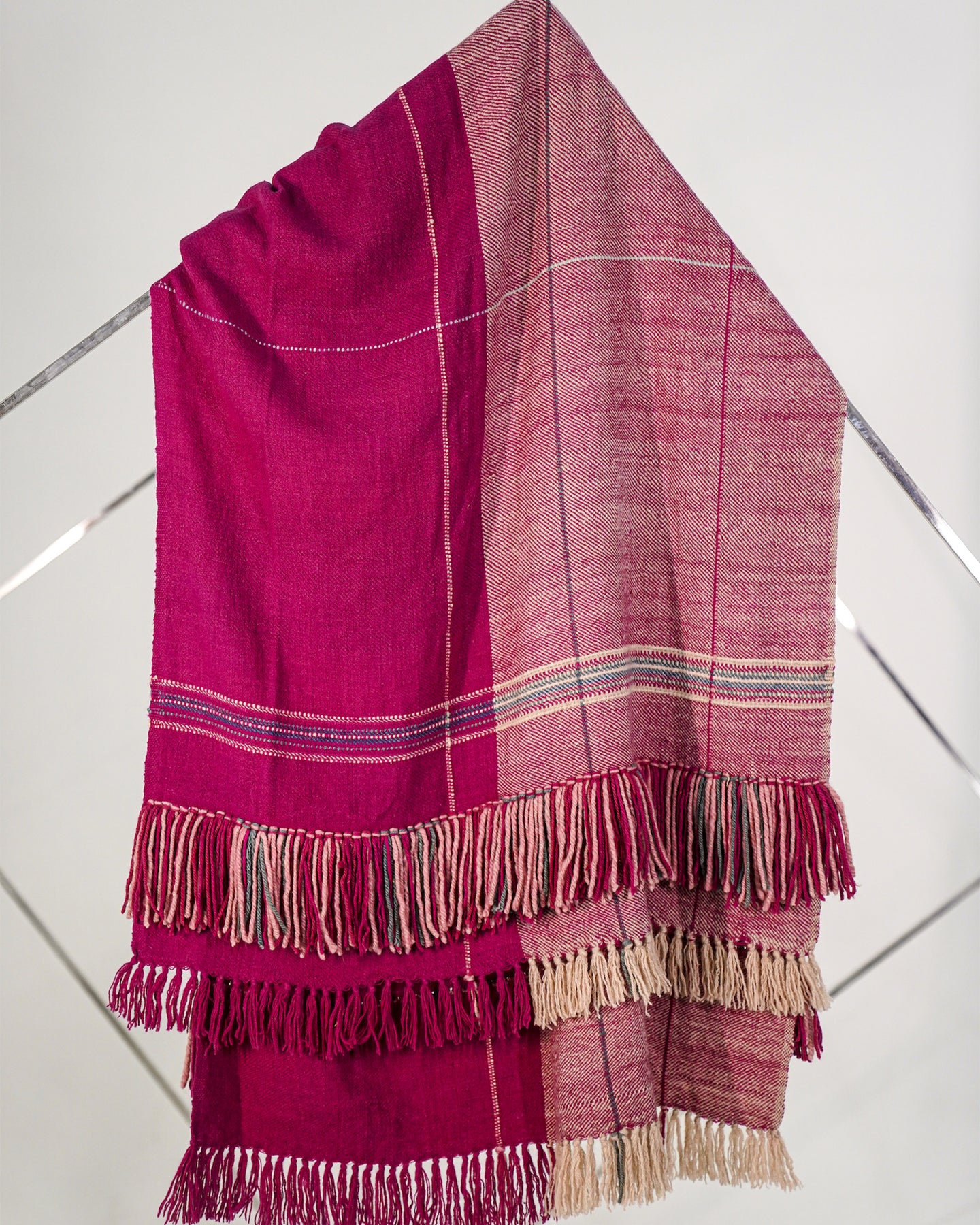 Ivory Pashmina Shawl