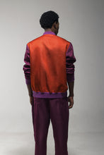 Load image into Gallery viewer, Orange+Purple Ombre Jacket Set
