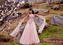 Load image into Gallery viewer, Lavana Pleated Tulle Gown
