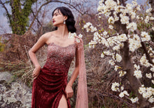 Load image into Gallery viewer, Robin Ray Drape Gown
