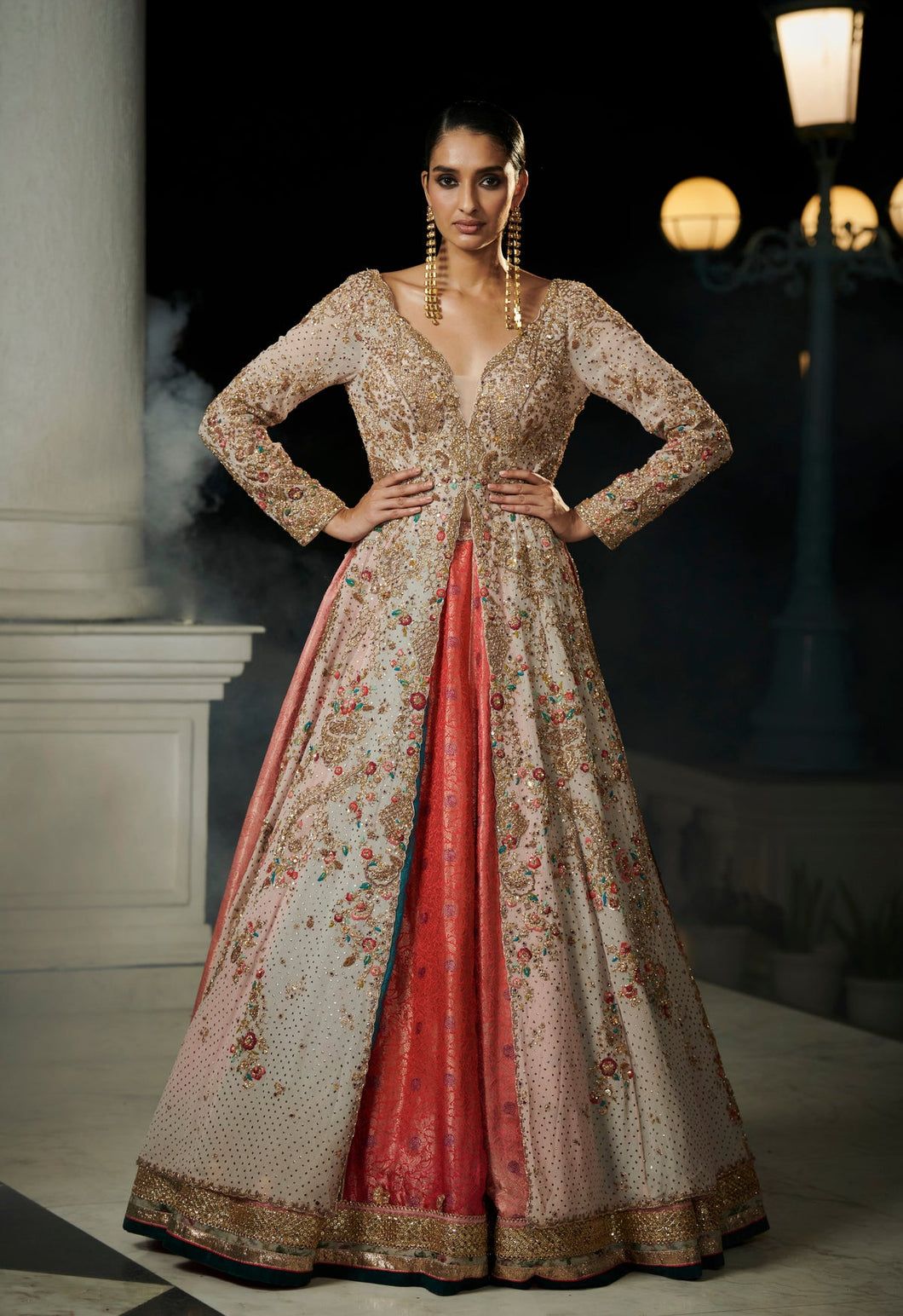 Pink Blush Bridal Lehenga Set
