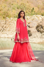 Load image into Gallery viewer, Natalia Organza Kurta-Sharara Set

