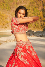 Load image into Gallery viewer, Nyrah Silk Lehenga Set

