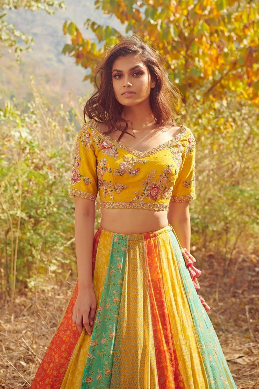 Norah Chiffon Lehenga Set
