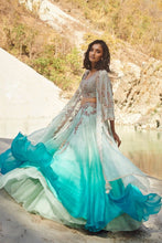 Load image into Gallery viewer, Fairoz Organza Lehenga Set
