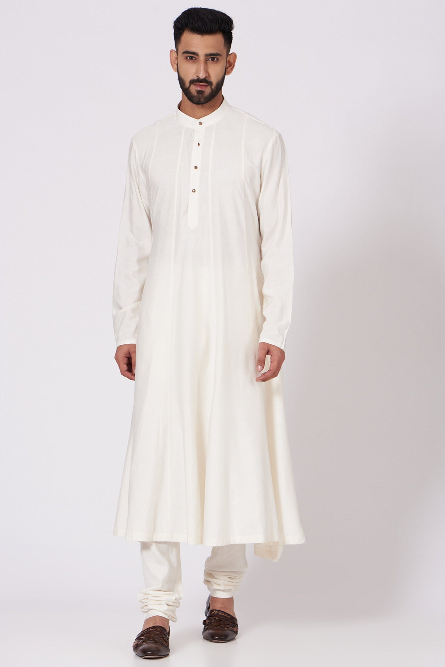 Ivory Anarkali Kurta set