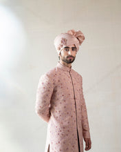 Load image into Gallery viewer, Champagne 
Jamawaar Sherwani
