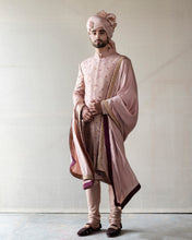 Load image into Gallery viewer, Champagne 
Jamawaar Sherwani
