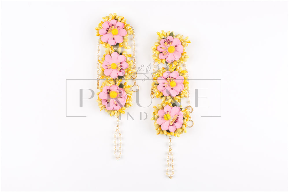 Three Flower Anklets In Bud Flower(PIWB A03)