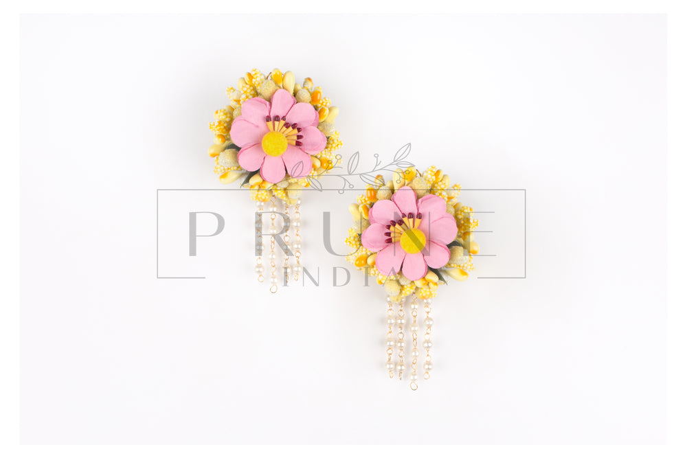 Four Drop Earring In Bud Flower(PIWB 4DE)