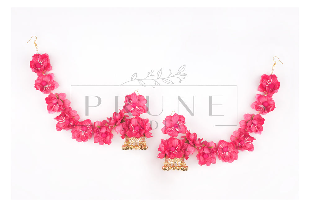 Jhumki With Floral Kaanchain(PISS JFK)