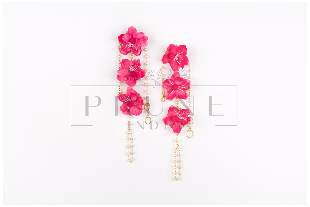 Three Flower Anklets(PISS A03                                                    add to ankelet size )