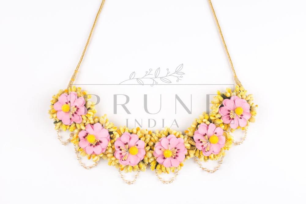 Six Flower Choker In Bud Flower(PIWB 6FC)