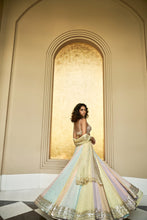 Load image into Gallery viewer, Pastel Multi-Colored Lehenga Set
