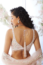 Load image into Gallery viewer, Blush Pink Sequin Lehenga Set
