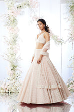 Load image into Gallery viewer, Millenial Pink Lehenga Set
