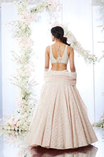 Load image into Gallery viewer, Millenial Pink Lehenga Set
