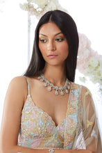 Load image into Gallery viewer, Multi-coloured Sequin Lehenga Set
