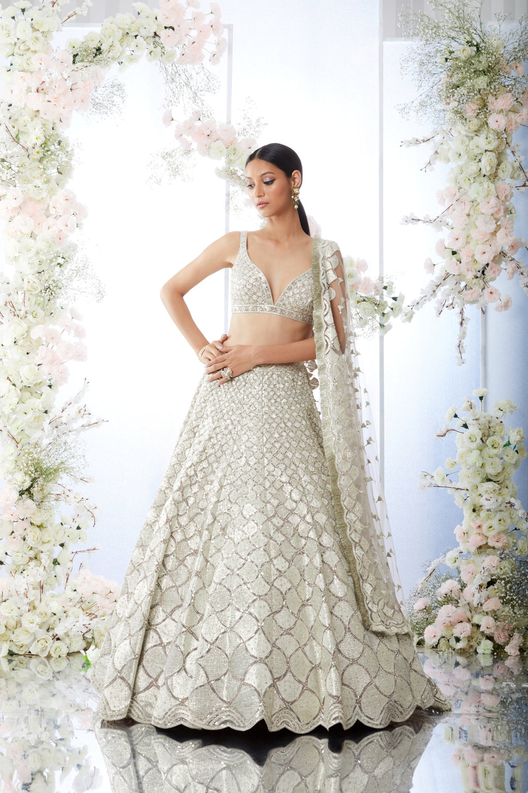 Dusty Lavender Lehenga Set