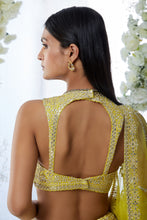 Load image into Gallery viewer, Sunset Yellow Gota Patti Lehenga Set
