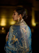 Load image into Gallery viewer, Antique Gold Gota Patti Jacket Set
