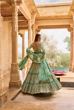 Load image into Gallery viewer, Sea Green Anarkali Set

