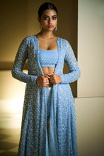 Load image into Gallery viewer, Powder Blue Pant Set

