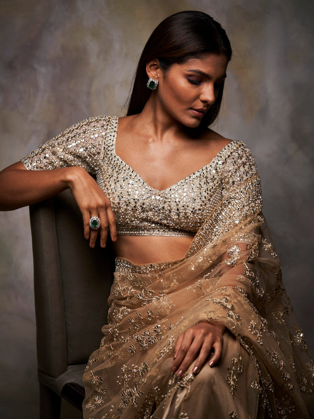Coffee Saree