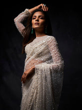 Load image into Gallery viewer, Crystal Pearl Saree
